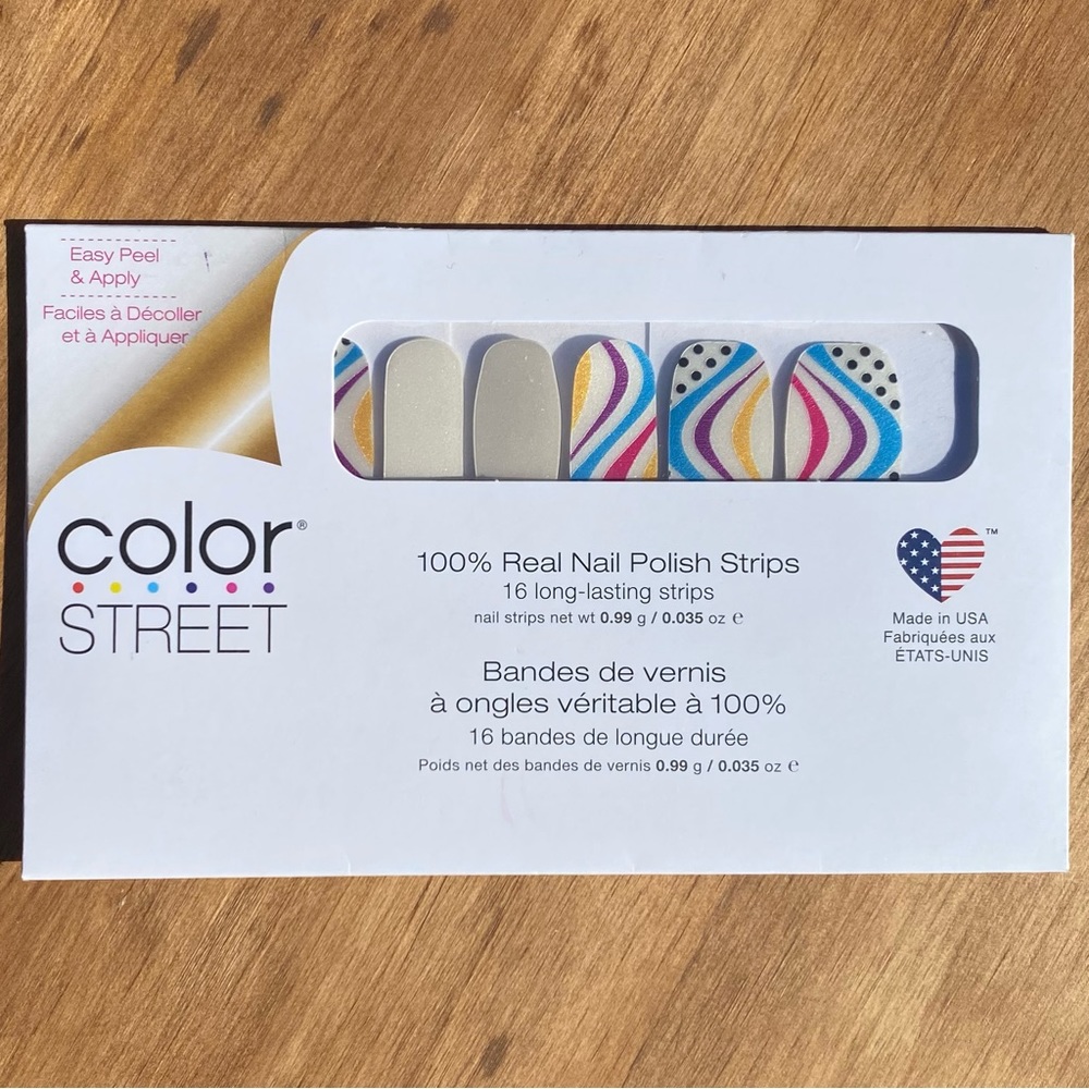 NWT Color Street Cool Beans Retired Real Nail Polish Strips